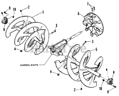 Snapper 38LTDST (82889) - Snapper 38" Snow Thrower Attachment Impeller Augers 38"