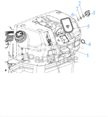 Cub Cadet XT1-LT 42 (13A6A9CS056) - Cub Cadet 42" XT1 Enduro Lawn Tractor (2020) E-Gov Contol