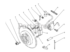 Toro 62040 (T 4000 D) - Toro Generator (SN: 008000001 - 008999999) (1988)