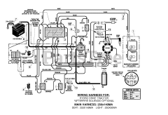 Murray 425622x78B - Murray 42" Lawn Tractor (2006) Electrical System
