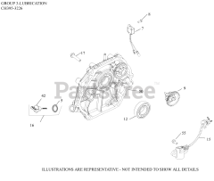 Kohler CH395-3226 - Kohler Command PRO Engine, Basic Version, 9.5hp, 7.1kW 03 Lubrication