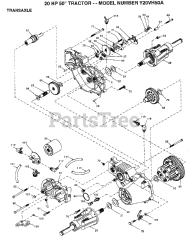 Electrolux/AYP Y 20VH50 A - Electrolux/AYP Lawn Tractor (1994)