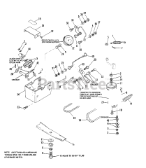 AGCO 810 GT (1690222) - AGCO 42" Garden Tractor, 10hp