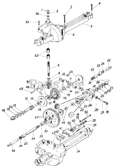 MTD 131-678G000 - MTD Lawn Tractor (1991) Single Speed Transaxle Right Hand