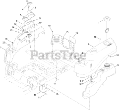 Toro 74640 (MX 4260) - Toro 42" TimeCutter Zero-Turn Mower (SN