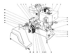 Toro 38050 (724) - Toro Snow Thrower (SN: 002000001 - 002999999) (1982)
