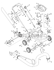 Troy-Bilt CSV 070 (24A-07MM066) - Troy-Bilt Chipper Shredder Vac (2011)