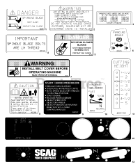 Scag SCR52-27KA - Scag Cougar 52" Zero-Turn Mower, 27hp Kawasaki (SN: 7570001 - 7579999)