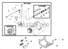 Shindaiwa T 270 - Shindaiwa String Trimmer Fuel Tank