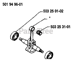 Husqvarna 22 RL - Husqvarna String Trimmer (1989-09) Crankshaft