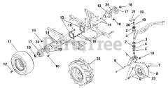 Gravely 992033 (PM 260Z) - Gravely Pro-Master 60" Zero-Turn Mower, 26hp Kohler EFI (SN: 035000 & Above)