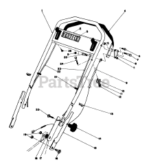 Toro 20810 - Toro Walk-Behind Mower (SN: 002000001 - 002999999) (1982)