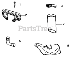 Cub Cadet 537 (590-537-150) - Cub Cadet Vac/Bag (2001) att5 Vac/Bag Assembly