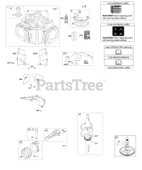 Briggs & Stratton 44M977-0001-G5 - Briggs & Stratton Vertical Engine