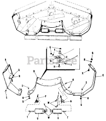 Simplicity 990190 - Simplicity 42" Mower Deck for Model 725 Mowers