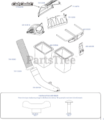 Cub Cadet 19A30030 (19A30030100) - Cub Cadet 42" & 46" Fast Attach Bagger General Assembly