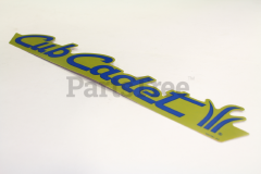 MTD 777D07761 Cub Cadet Logo Label