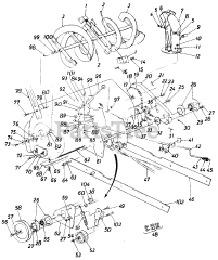 MTD 19486C - MTD 36" Snow Thrower Attachment (1986)