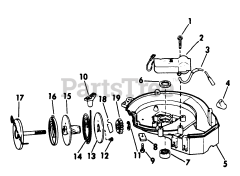 Lawn-Boy 5501 - Lawn-Boy Walk-Behind Mower (SN: 300000001 - 399999999) (1973) Magneto And Starter 3