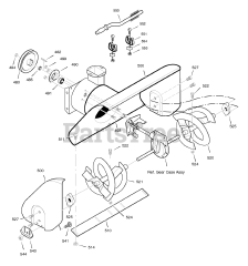 Craftsman C950-52471-1 - Craftsman 31" Snow Thrower, Canada (2005) (Sears)