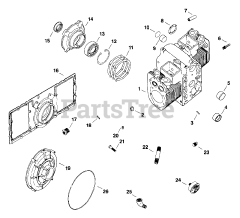 Kohler K532-53186 - Kohler K-Series Engine, Basic Version, 20hp, 14.9kW Crankcase 0217005964