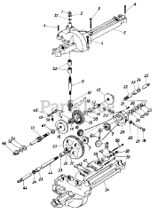 Premiere 134I665F321 - Premiere Lawn Tractor (1994) (Northstar Outdoor Eq) Transaxle Assembly