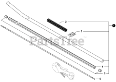 Echo SHC-2620 - Echo Shaft Hedge Trimmer (SN: U98815001001 - U98815999999) Main Pipe
