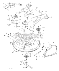 Poulan PO 12530 LT (960410213-01) - Poulan Lawn Tractor (2012-01)