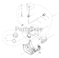 Shindaiwa T 261 X - Shindaiwa String Trimmer Fuel Tank