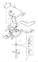 Ferris UltraBelt GD (BG32KA) - Ferris UltraBelt GD Series 32" Walk-Behind Mower, 13hp Kawasaki (SN: BDG101 & Above)