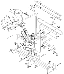 Gravely 40655 - Gravely Grass Bagger Blower for 4-Wheel Tractor