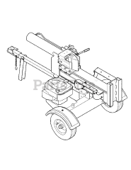 Craftsman 247.774661 (24BF570L799) - Craftsman Log Splitter (2006) (Sears)