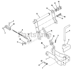 Toro 85515 - Toro Clevis Hitch (1988)