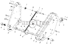 Mark Master 216-310-065 - Mark Master Tiller (1986) Chain Case Assembly