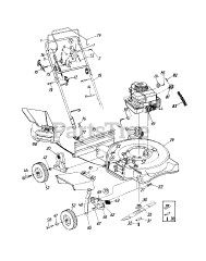 Yard Machines 12A-260B700 - Yard Machines Walk-Behind Mower (1997)