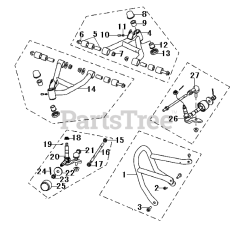 Murray S-1543 - Murray 50cc ATV (2002) Frame Ii