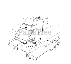 Toro 56190 (10-32) - Toro Recycler Rear-Engine Riding Mower (SN: 010000001 - 019999999) (1991)