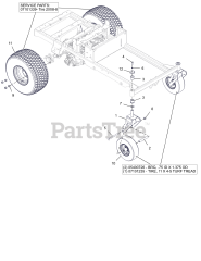 Ariens 915339 - Ariens Edge 42" Zero-Turn Mower, Ariens AX 635cc engine (SN: 000101 - 000999)