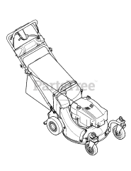 Craftsman 247.887760 (12AE999P099) - Craftsman Walk-Behind Mower (2009) (Sears)