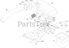 akyです。 Toro 79328 - Toro Bagger for Titan ZX and MX Series Mower (SN