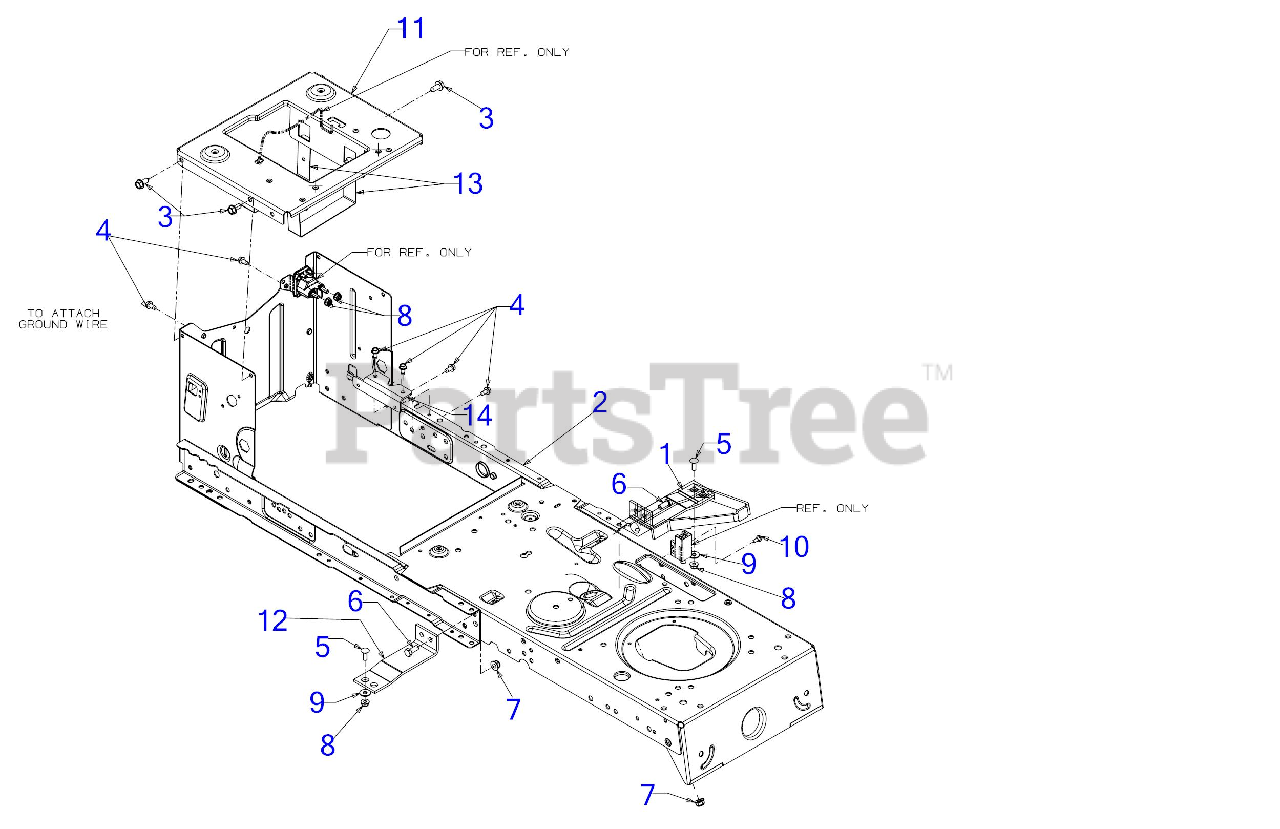 Craftsman 247.203726 (13A278XS099) Craftsman T1200 Lawn Tractor (2018