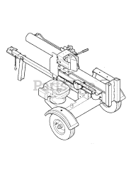 Yard Machines 24BF551D700 - Yard Machines Log Splitter (2006)