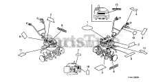 Honda F220 K1 AT2 (FAAJ) - Honda 21" Tiller, Made in Japan (SN: FAAJ-3800001 - FAAJ-3809999) LABELS