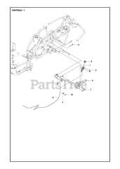 Husqvarna R 112 C (967178402) - Husqvarna Swedish Riding Mower (2021-01) CONTROLS