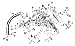 Shindaiwa 345 - Shindaiwa Chainsaw Handle