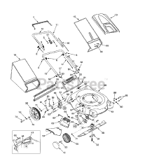 Yard Machines 11A-549K129 - Yard Machines Walk-Behind Mower (2001) (Home Depot)