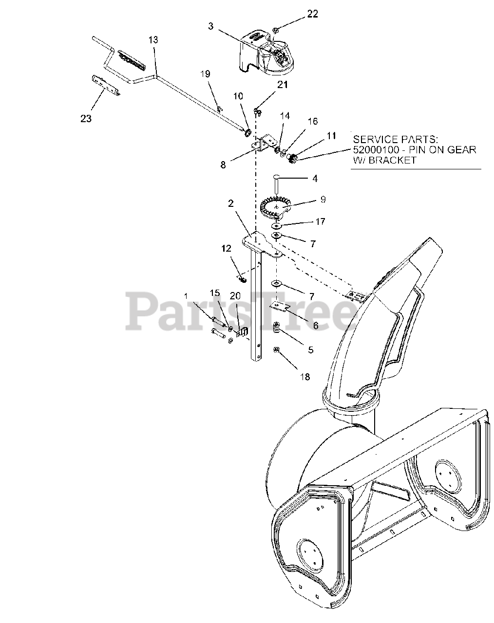 Ariens 921032 Ariens Deluxe 30" Snow Blower, Ariens AX engine (SN