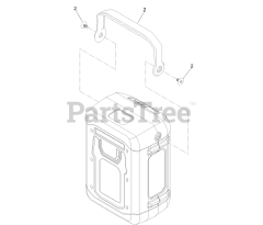 Toro 66810 - Toro Flex-Force Power System 10.0Ah 60V Pro Battery Pack (SN: 323000001 - 323999999) (2023) Flex-Force Power System 10.0Ah 60V Pro Battery Pack Assembly