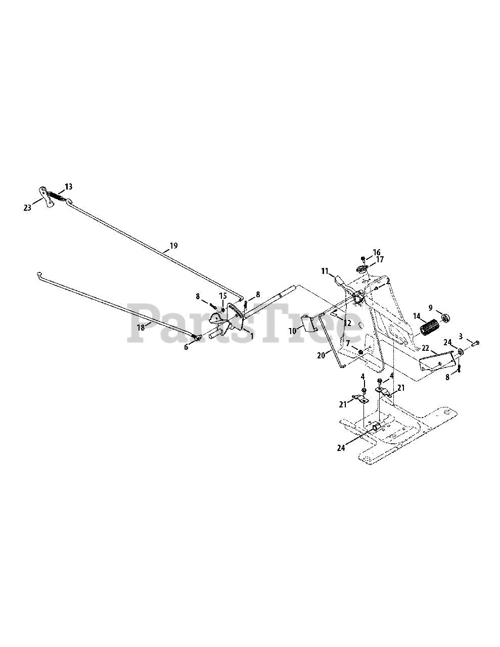 Craftsman 247.290000 (13B226JD099) Craftsman R1000 RearEngine Riding