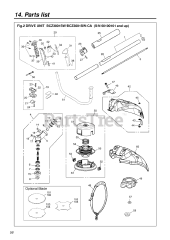 RedMax BCZ 3001 SW-CA - RedMax Brushcutter, CARB (SN: 300001 & Above) (2007-04)